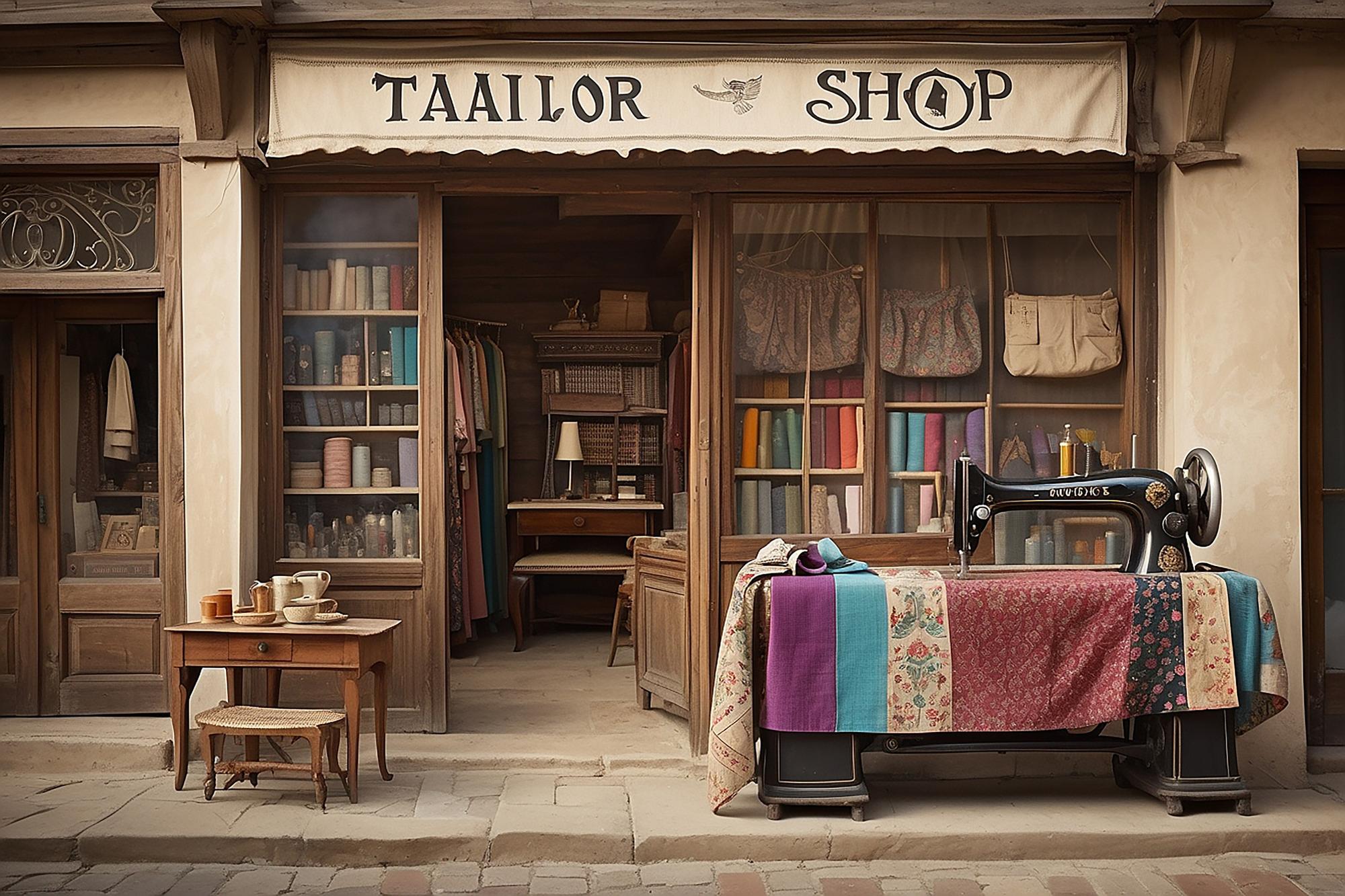 Front of the atelier and workshop entrance